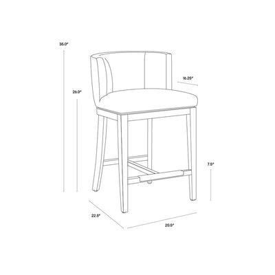 Halden Counter Stool