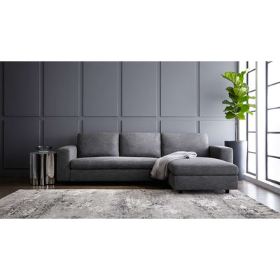 Ethan Sofa Chaise - Quarry/Marble