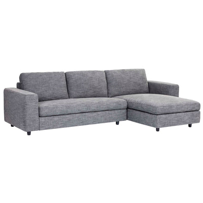 Ethan Sofa Chaise - Quarry/Marble