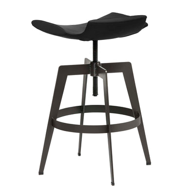 BANCROFT ADJUSTABLE STOOL - ONYX