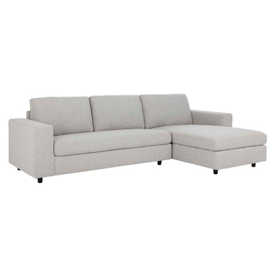 Ethan Sofa Chaise - Quarry/Marble