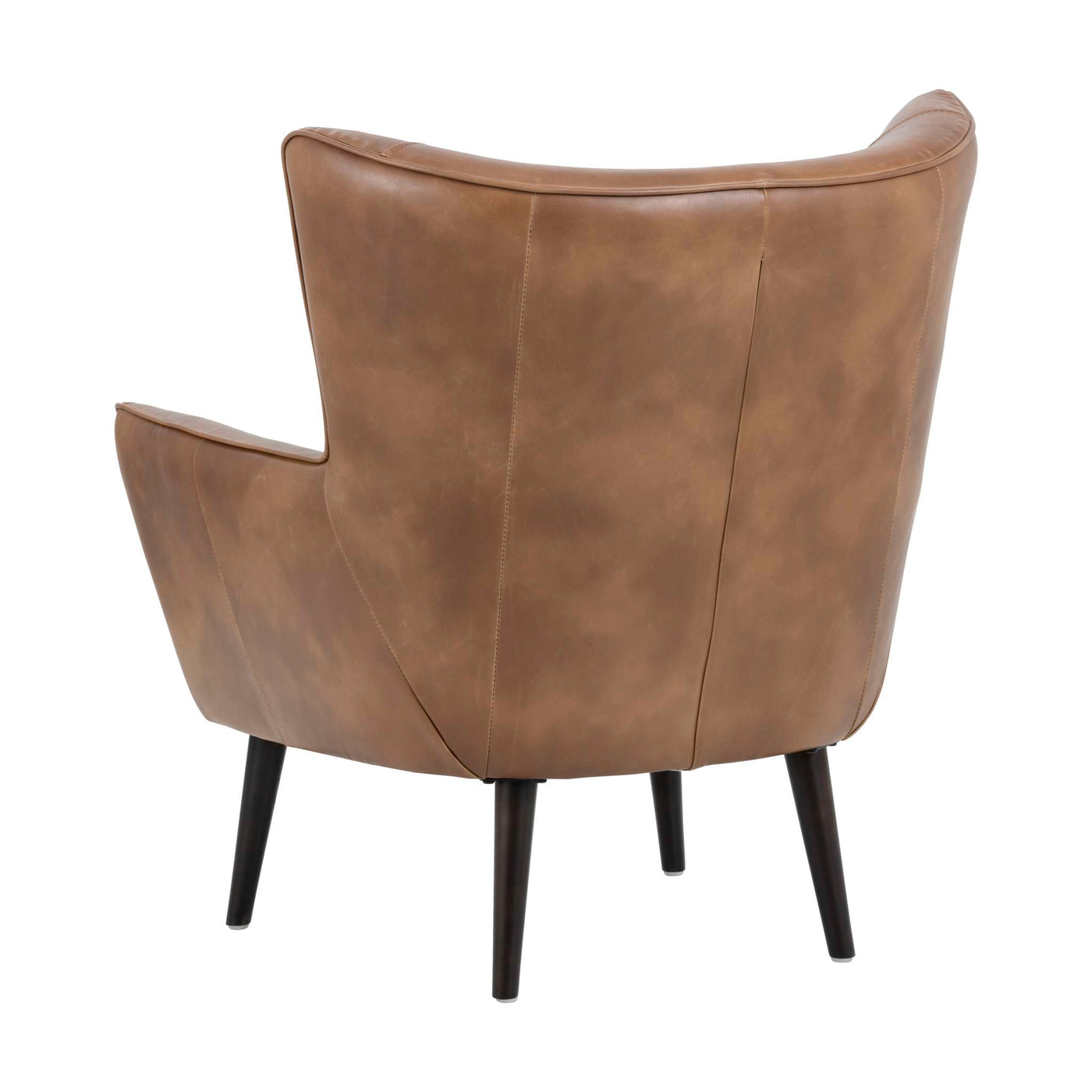 LUTHER LOUNGE CHAIR - TOBACCO TAN