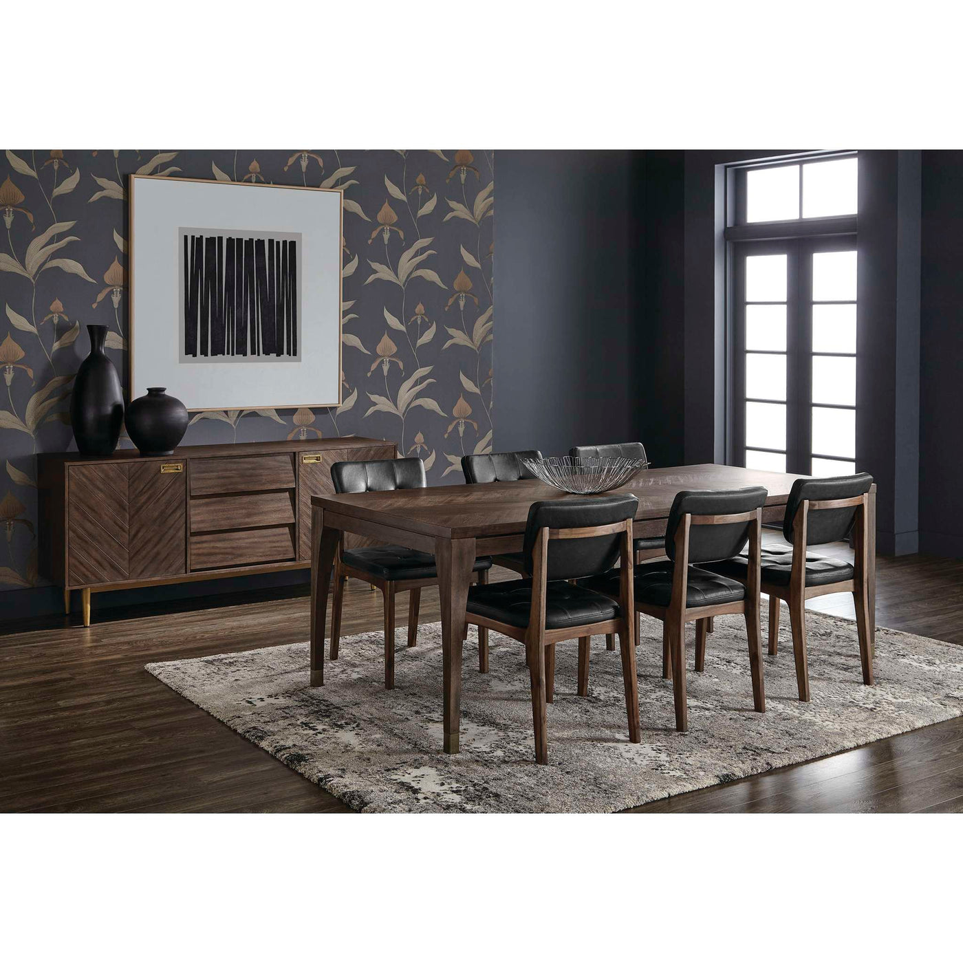 GREYSON DINING TABLE - SMOKE ACACIA - 86.5"