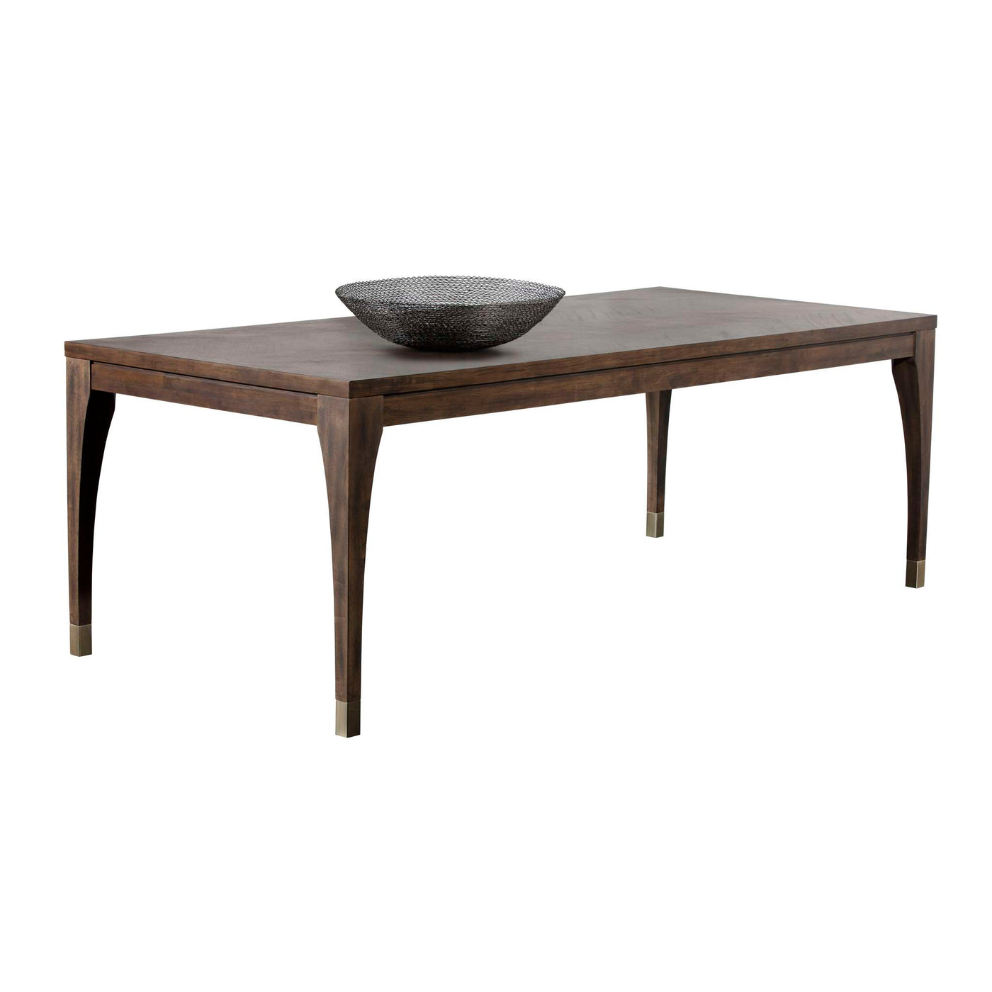 GREYSON DINING TABLE - SMOKE ACACIA - 86.5"