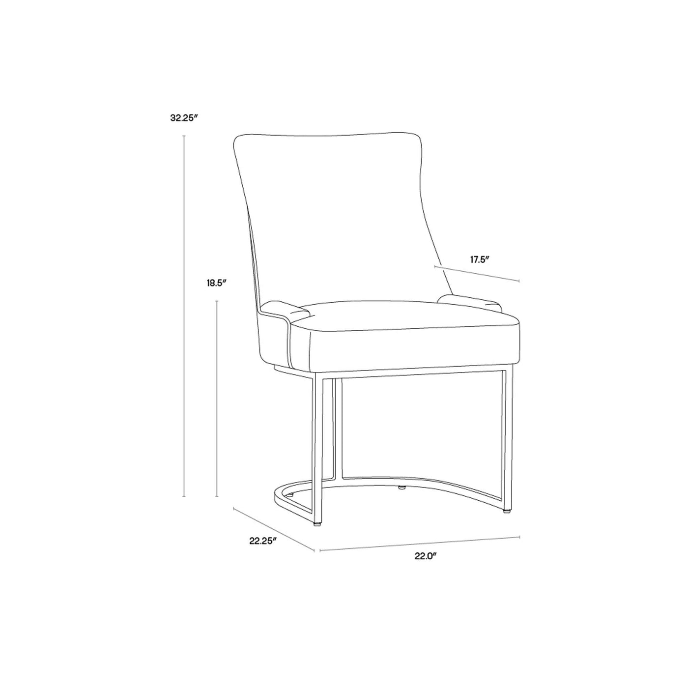 Florence Dining Chair (Sef Of 2)