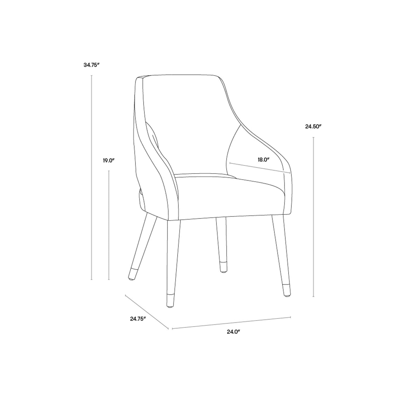 Adelaide Dining Armchair