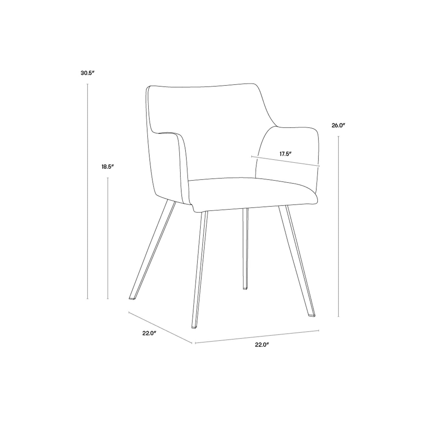 Griffin Dining Armchair