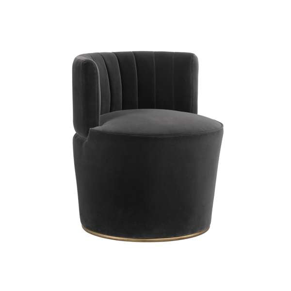 August Lounge Chair - Shadow Grey