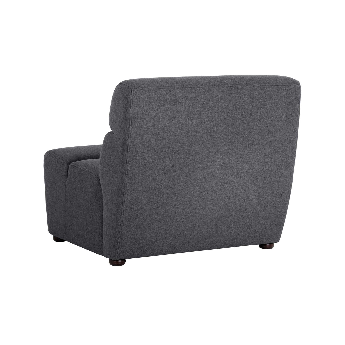 CORNELL MODULAR - ARMLESS CHAIR - POLO CLUB KOHL GREY