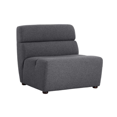 CORNELL MODULAR - ARMLESS CHAIR - POLO CLUB KOHL GREY