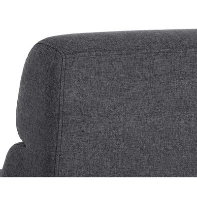 CORNELL MODULAR - ARMLESS CHAIR - POLO CLUB KOHL GREY