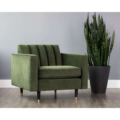 YOSI ARMCHAIR - MOSS GREEN