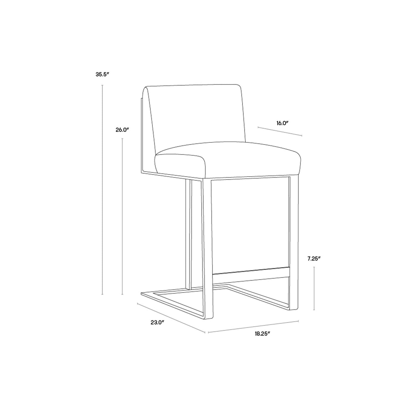 DEAN COUNTER STOOL