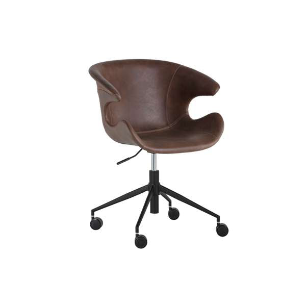 Kash Office Chair - Hearthstone Brown