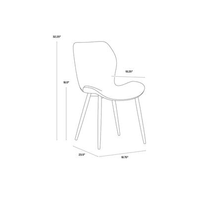 LYLA DINING CHAIR (Sef of 2)