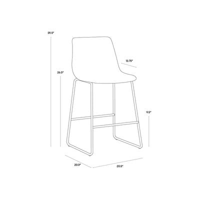 Cal Counter Stool (Sef Of 2)