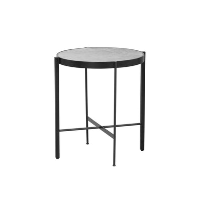 Willem End Table - White Marble