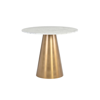 DAMON BISTRO TABLE - GOLD - 35.5"