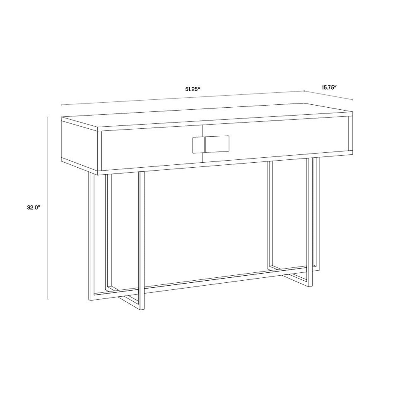 JADE CONSOLE TABLE