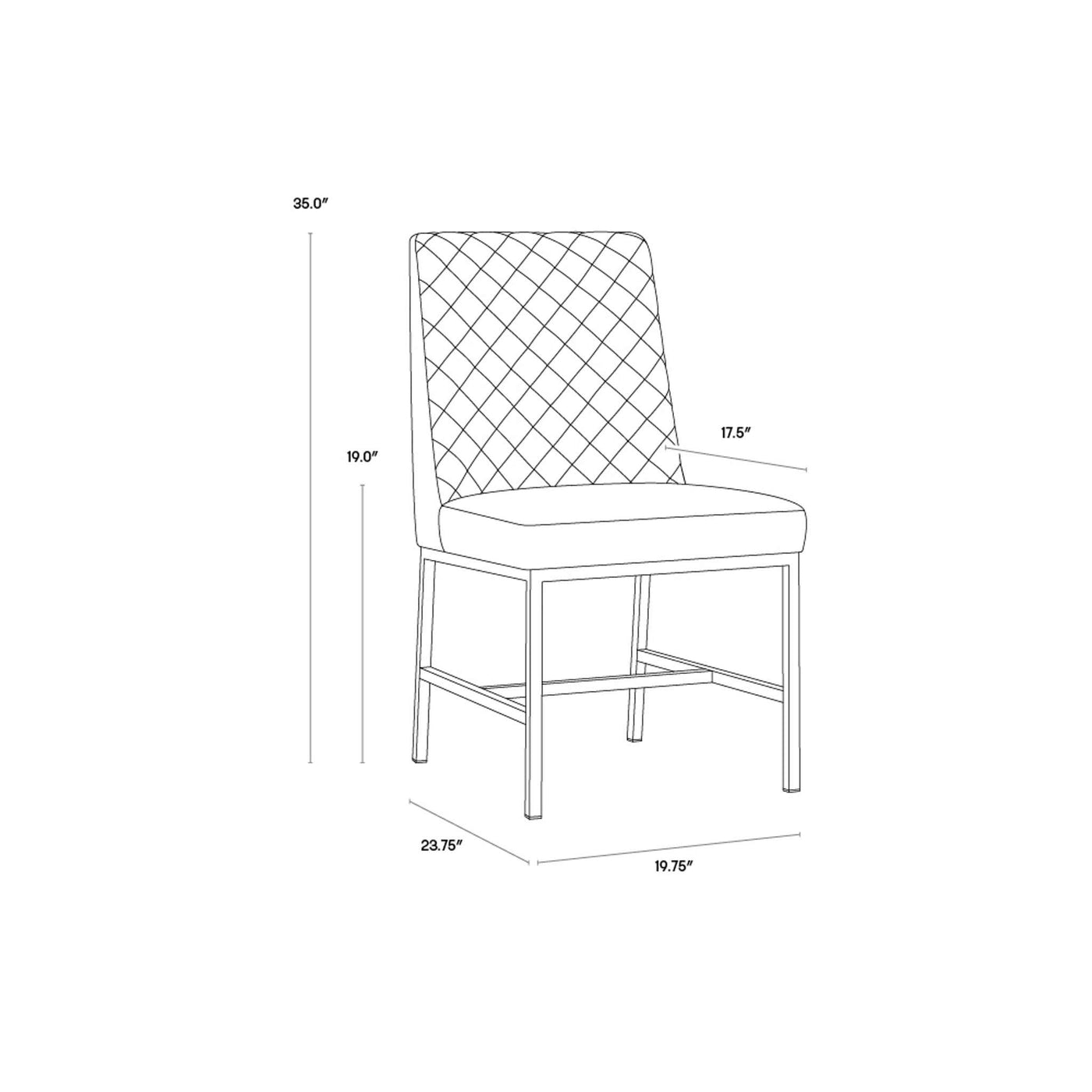 LEIGHLAND DINING CHAIR (Sef of 2)