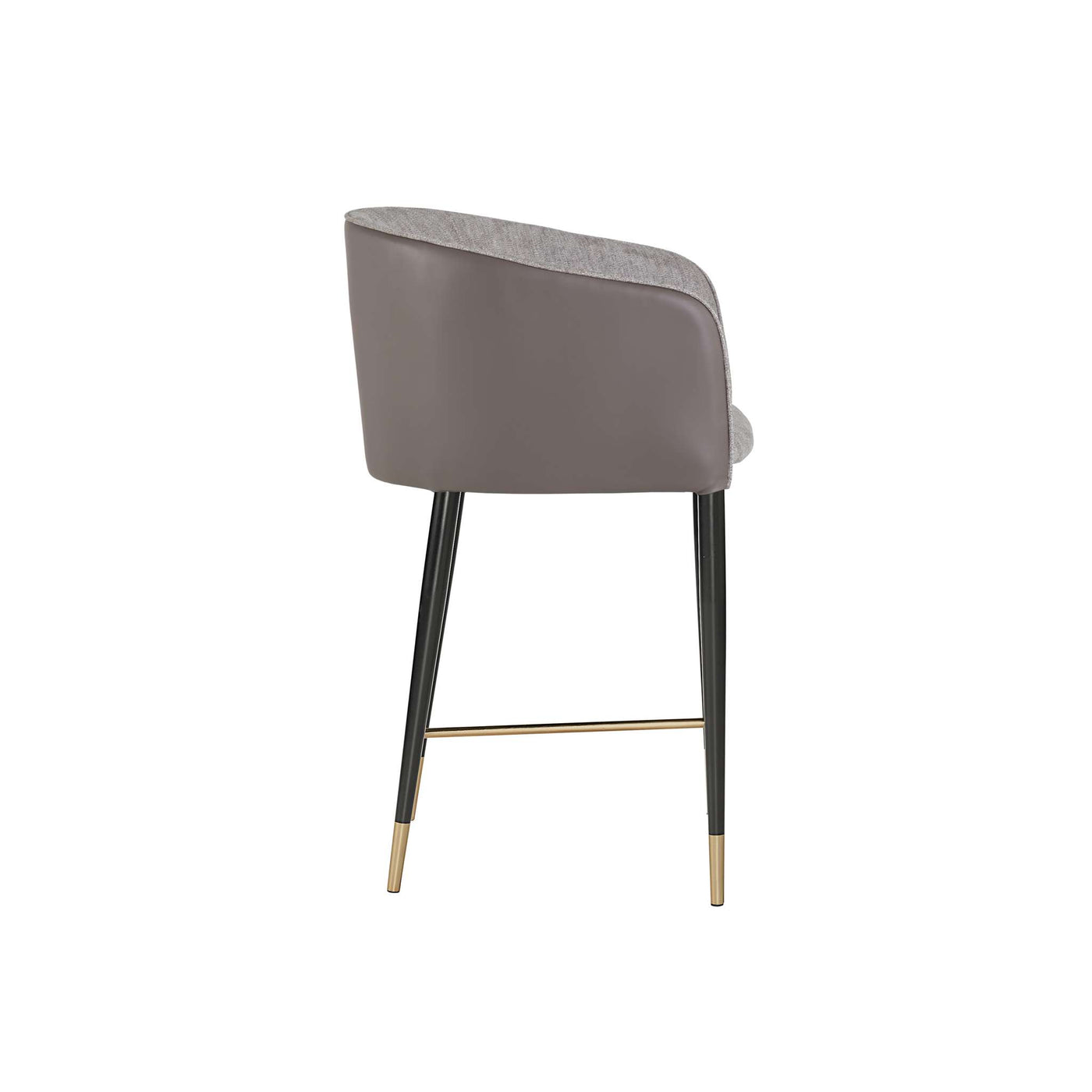 Asher Counter Stool - Flint Grey / Napa Taupe