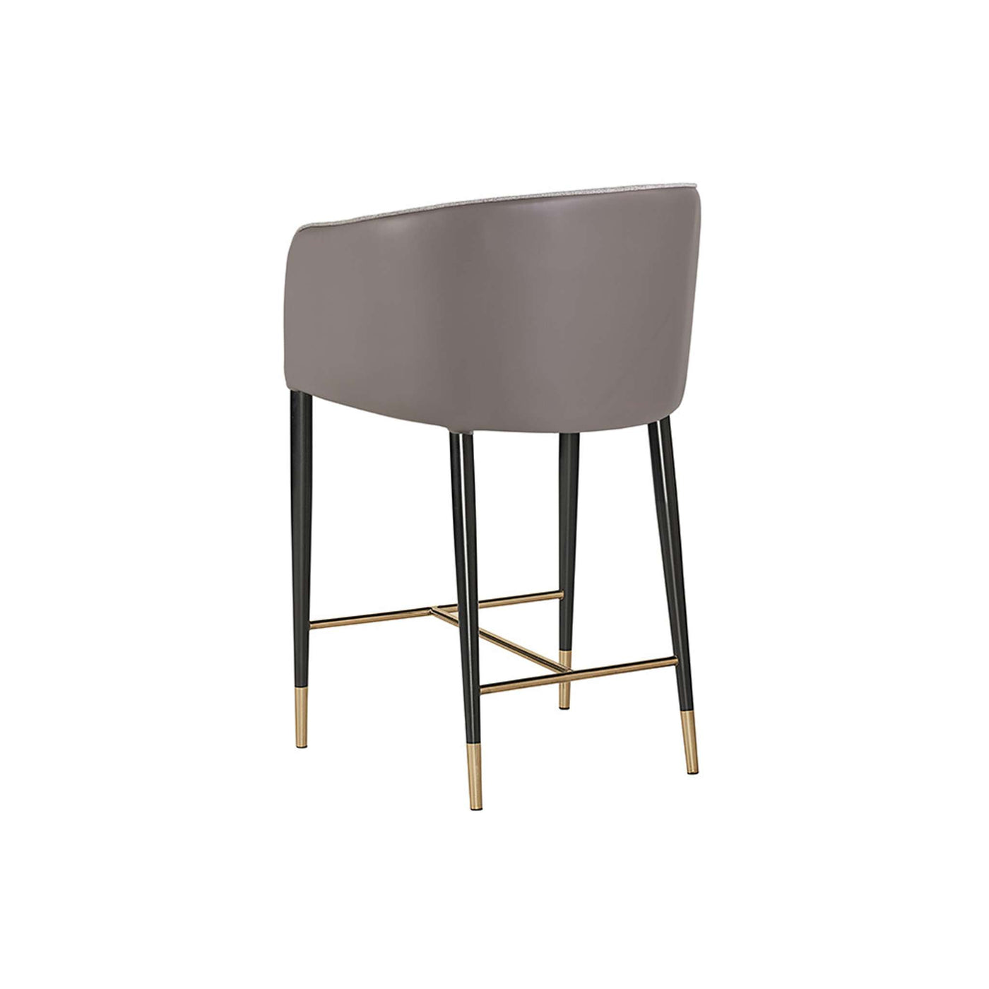 ASHER COUNTER STOOL - FLINT GREY / NAPA TAUPE