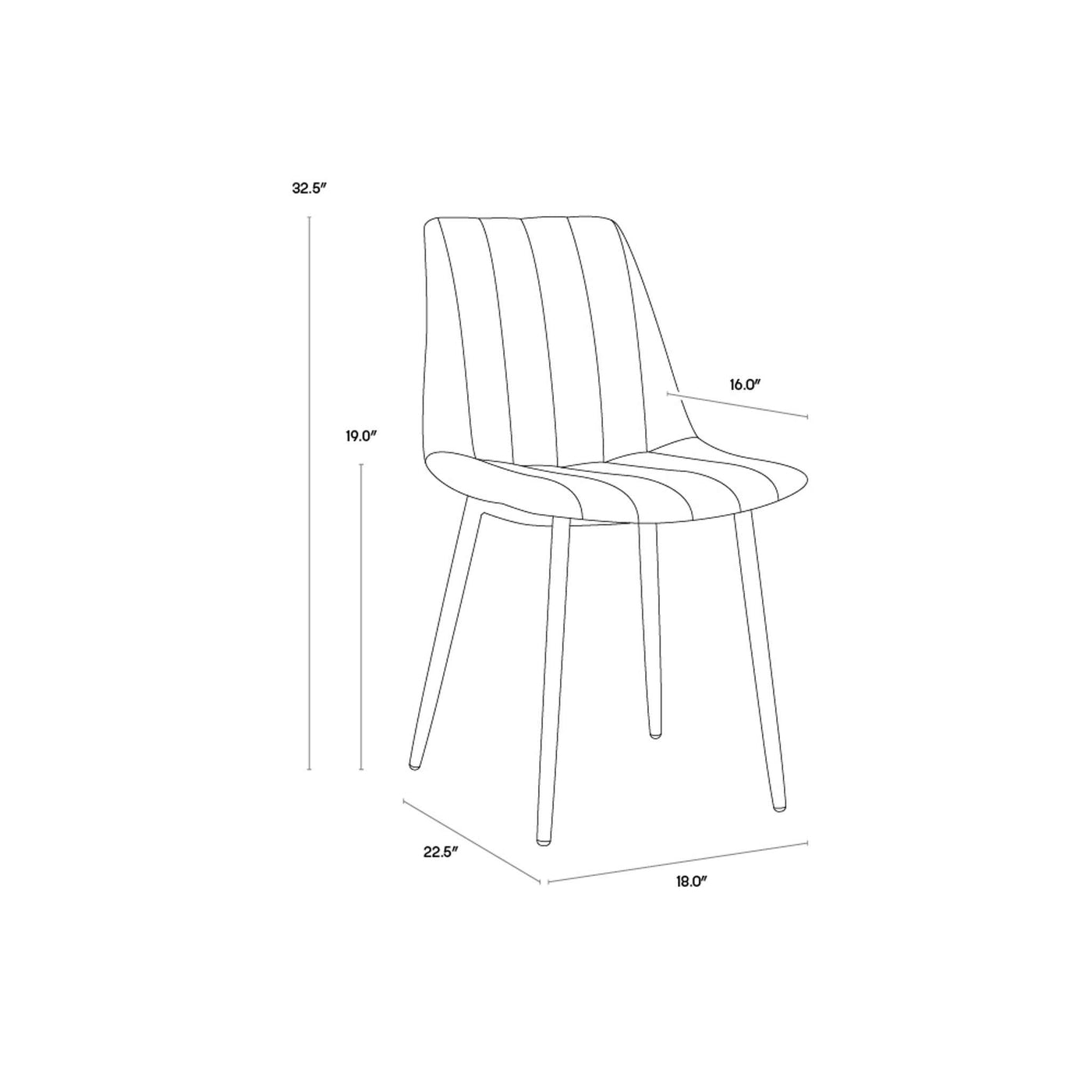 Drew Dining Chair (Sef Of 2)