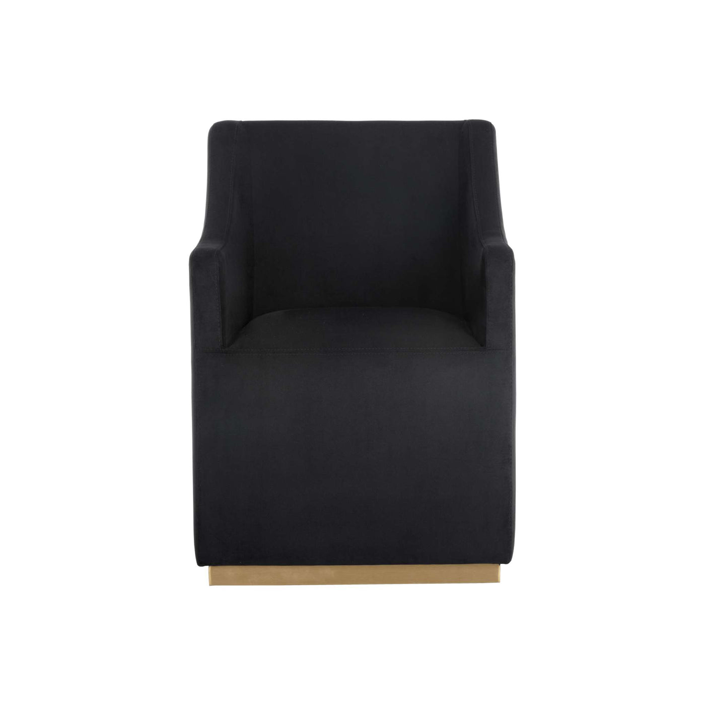 Zane Wheeled Dining Armchair