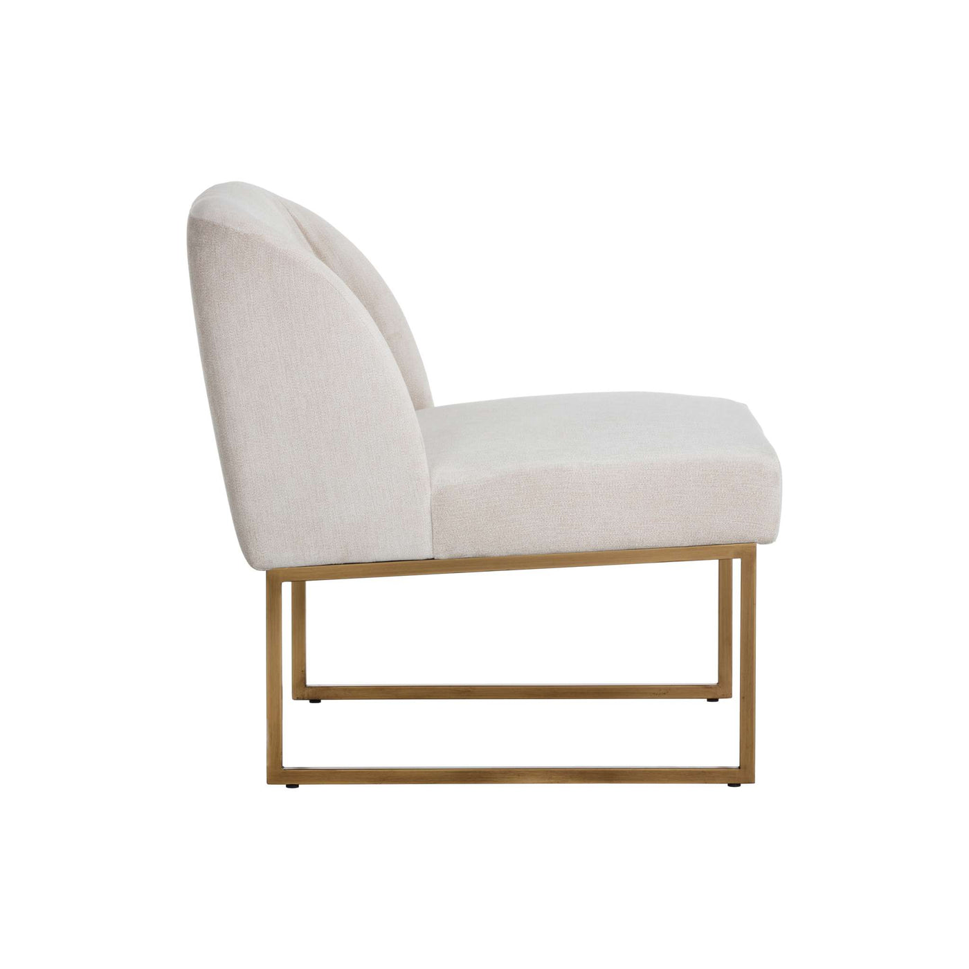 Nevin Lounge Chair - Polo Club Muslin