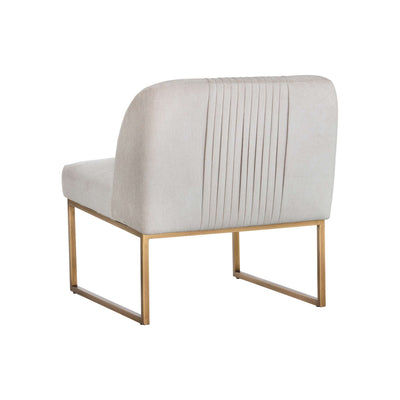 Nevin Lounge Chair - Polo Club Muslin