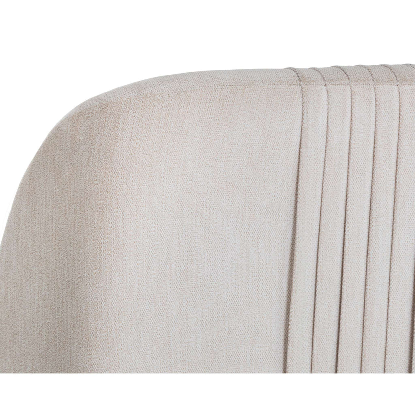 NEVIN LOUNGE CHAIR - POLO CLUB MUSLIN