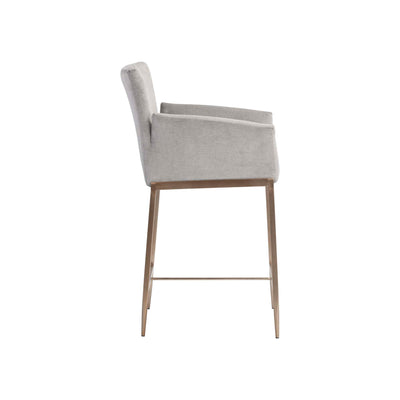 Gesa Counter Stool - Polo Club Stone