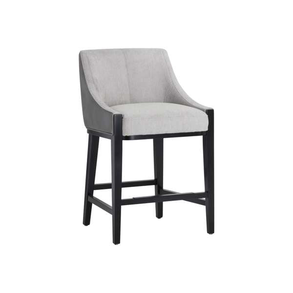 AURORA COUNTER STOOL - POLO CLUB STONE / OVERCAST GREY