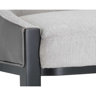 Aurora Counter Stool - Polo Club Stone / Overcast Grey