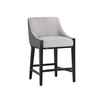 Aurora Counter Stool - Polo Club Stone / Overcast Grey