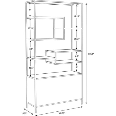 STAMOS BOOKCASE