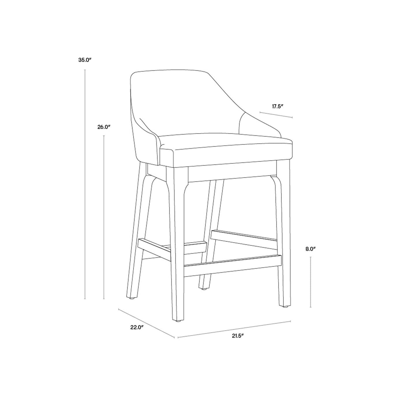 Kace Counter Stool