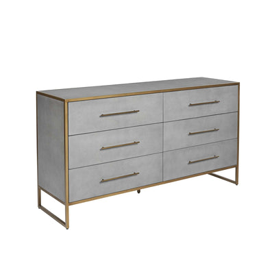 VENICE DRESSER - GREY SHAGREEN