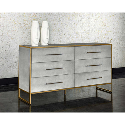 VENICE DRESSER - GREY SHAGREEN