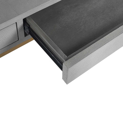 JIRO DESK - GREY SHAGREEN