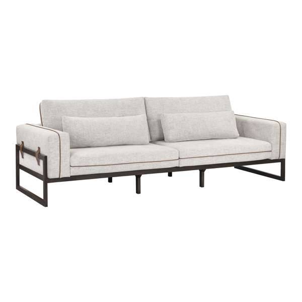 BELINDA SOFA - RHAPSODY GREIGE