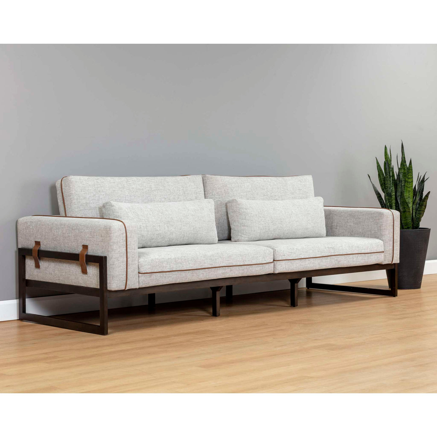 BELINDA SOFA - RHAPSODY GREIGE