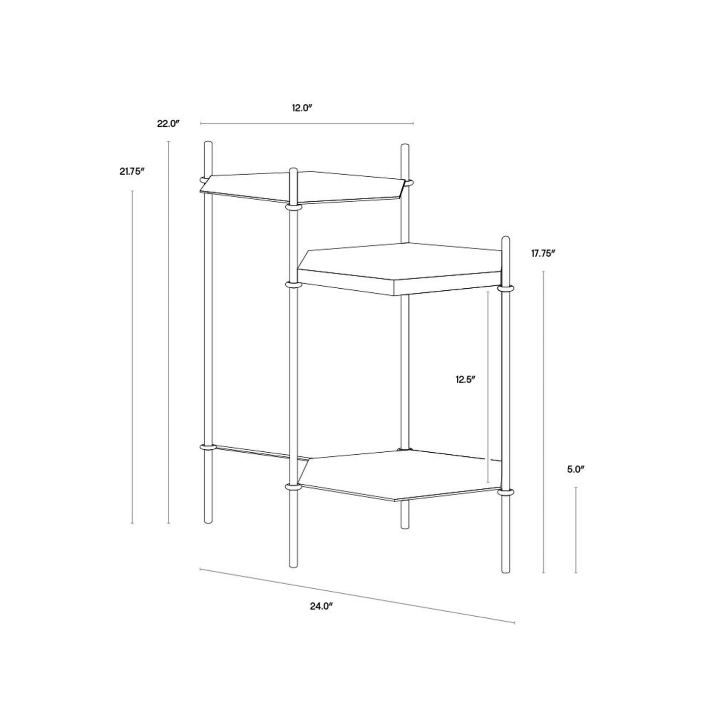 Hexall Side Table