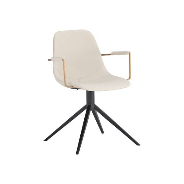 CASSIUS SWIVEL DINING ARMCHAIR