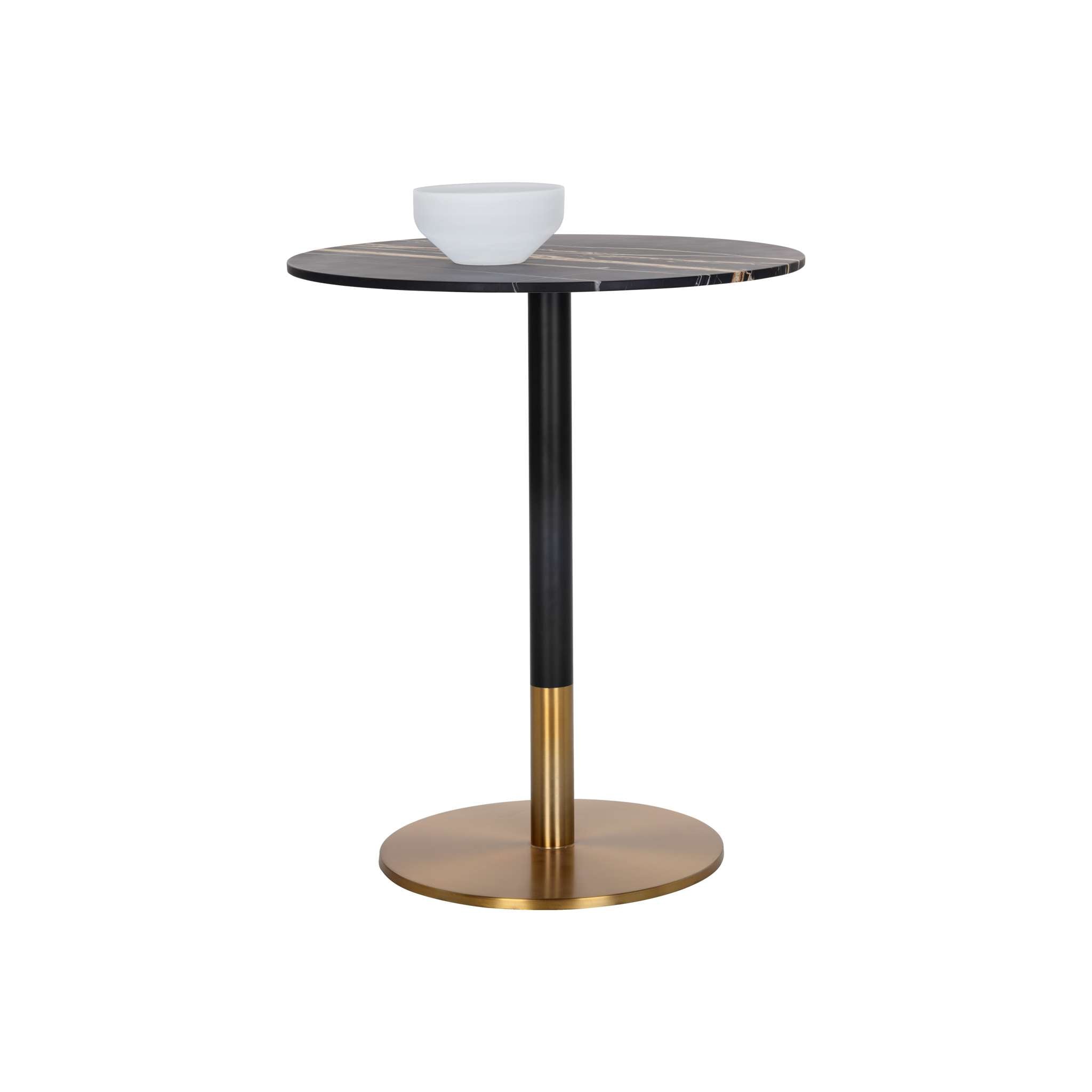 Massie Bar Table - Black Marble