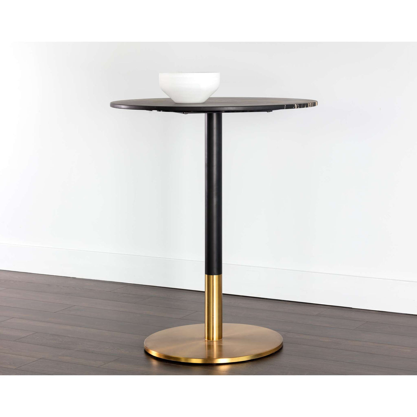 Massie Bar Table - Black Marble