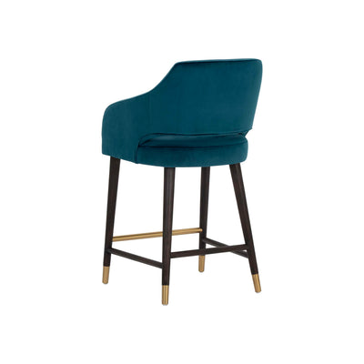 ADELAIDE COUNTER STOOL - TIMELESS TEAL