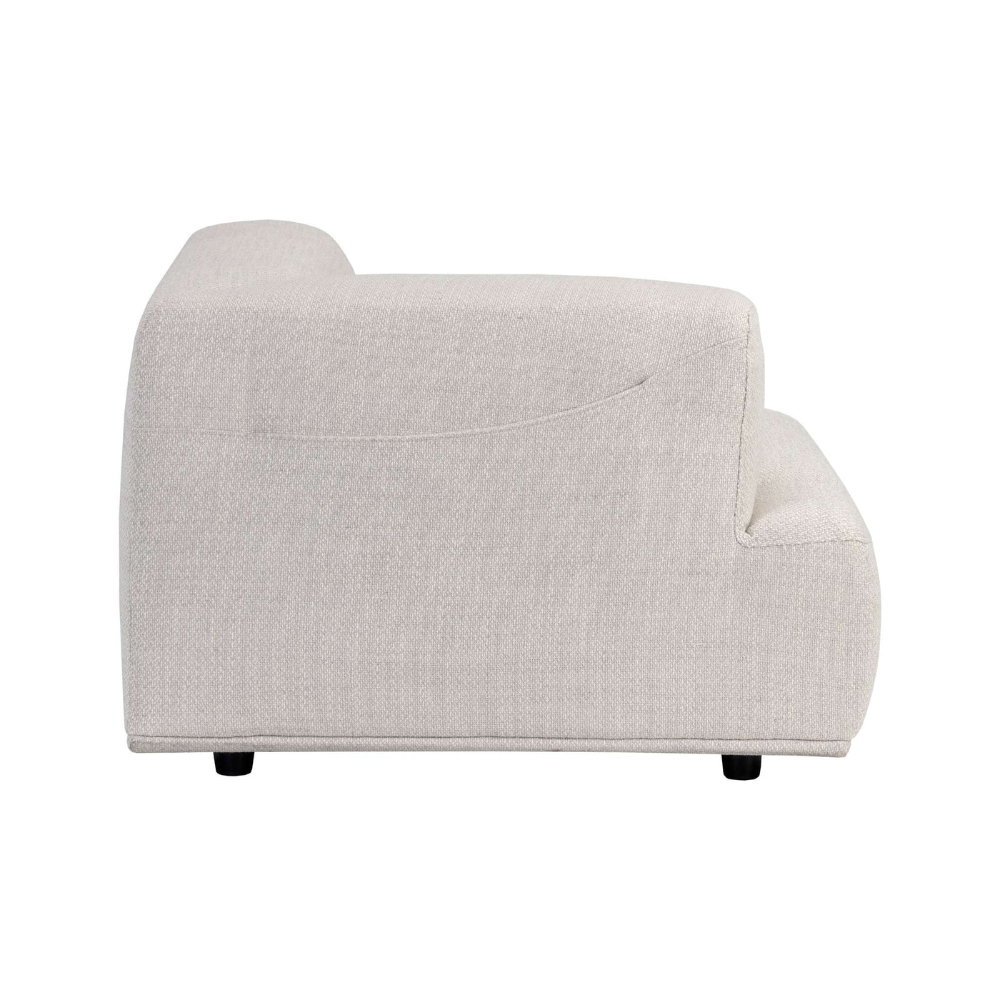 DARREN MODULAR - LEFT ARMCHAIR - MOTO STUCCO