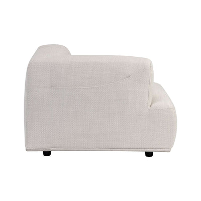 Darren Modular - Left Armchair - Moto Stucco