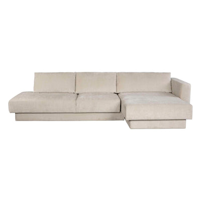 TECOMA SOFA CHAISE - RAF - DANNY CREAM